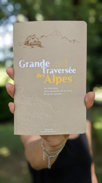 Le carnet de voyage "Grande traversée des Alpes"